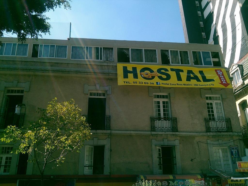 Hostel 399 Conejos Y Yo Мехико Экстерьер фото